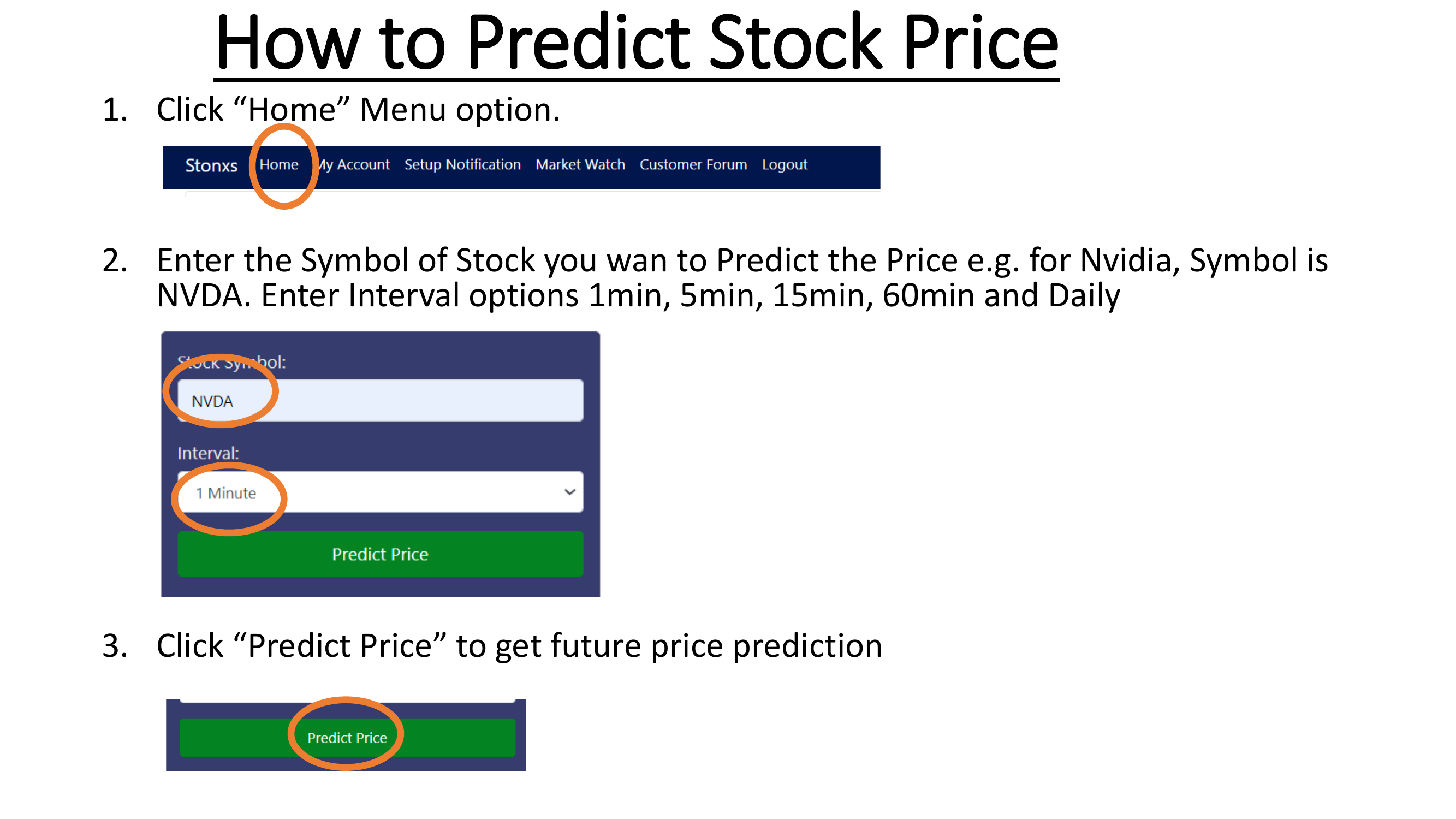 How to Predict Stock Price