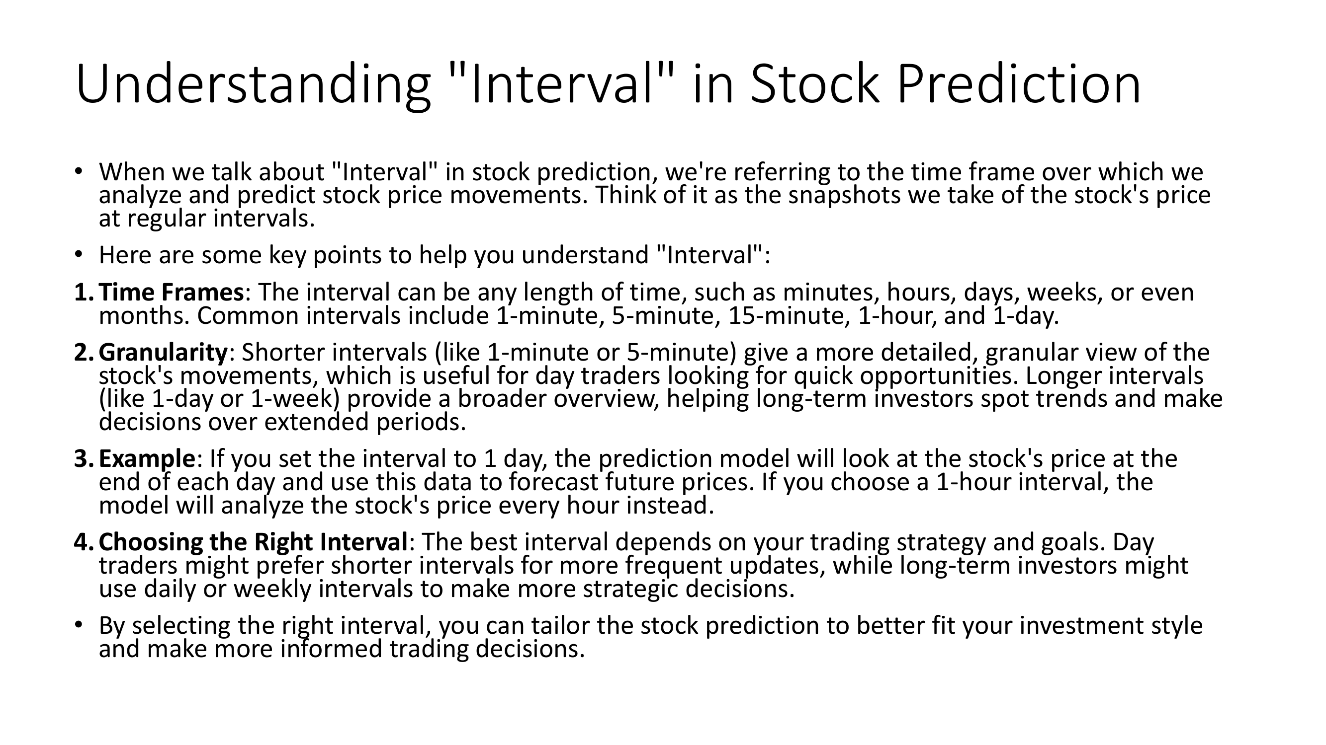 Understanding Interval